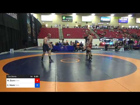 2018 Marine Corps US Open/Masters B Freestyle 100 Con Semis - Matt Dunn (Unat) Vs. Cody Meek (Puya