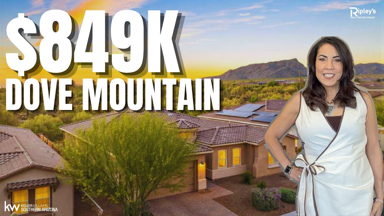 Touring a Dove Mountain Home in Blue Agave: Golf Course Living Near the Ritz-Carlton