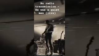 NO RADIO TRANSMISSION - He was a quiet man (live) …in a room where walls remember more than we do…