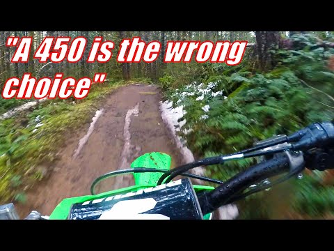 "Why Would You Get a 450 for the Trails?" | *Not a Review of the 2021 KX450X*