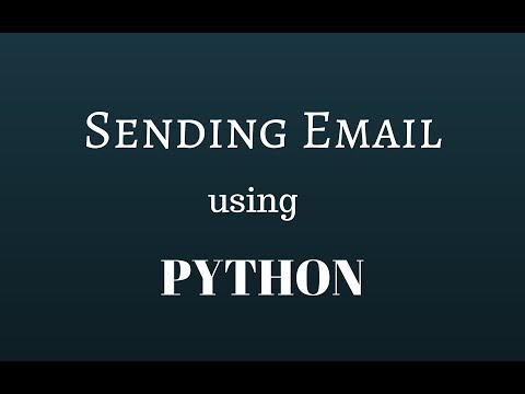 Sending Email Using Python Gmail Smtp Protocol