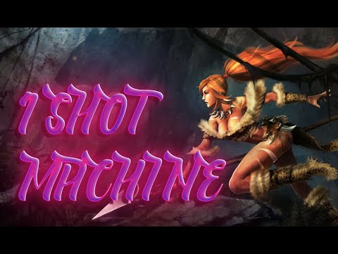 unstoppable mid nidalee, hard carry 1shot