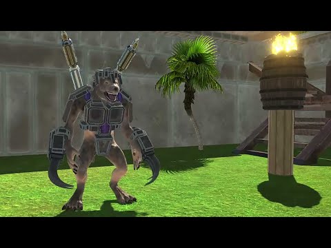 WEREWOLF VS WEREWOLVES VS ALL UNIT. Who Survives? Animal Revolt Battle Simulator | ARBS