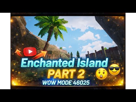 Enchanted Island PART 2 😱 | BGMI WOW Mode 46025 | Hard Parkour Gameplay