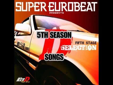 Initial D Fifth Stage All Songs In Order OST Full Soundtrack