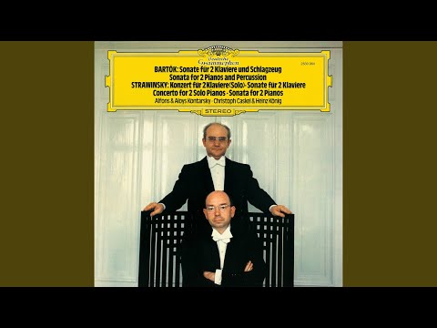 Stravinsky: Concerto for 2 Pianos, K58: I. Con moto