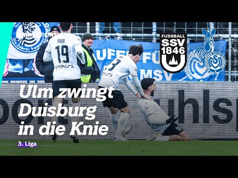 3. Liga: SSV Ulm - MSV Duisburg, 22. Spieltag | SWR Sport