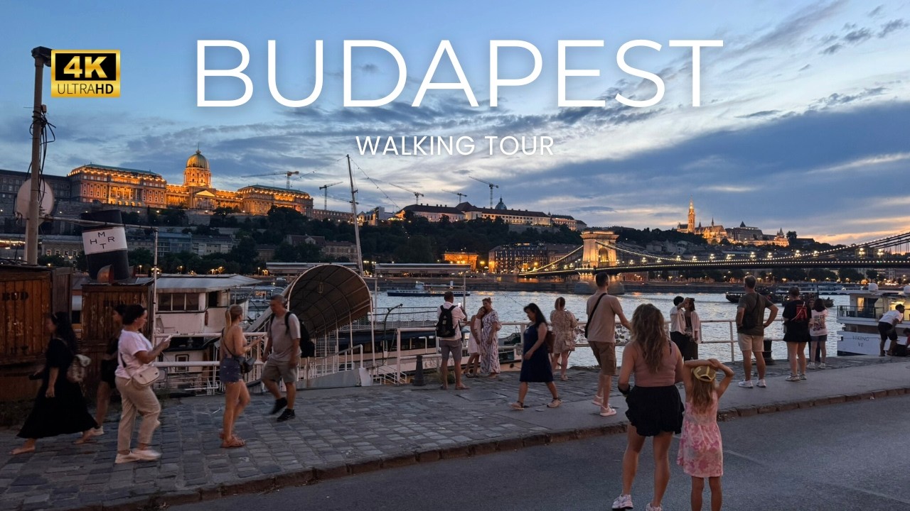 Immersive street-level walking tour through Budapest — Buda Castle, Hungary, showcasing authentic urban landscapes, local architecture, and the vibrant atmosphere of the city's neighborhoods