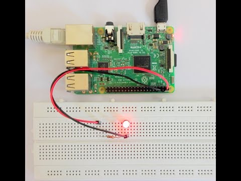 5 Blinking Led With Raspberry Pi Using Python