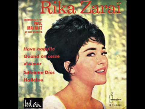 R.I.P. Rika Zaraï ריקה זראי - live in France, 1961