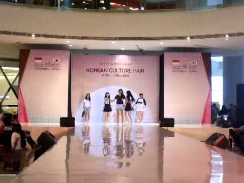 [131019] Apink Nonono cover by SnowPink @ Lotte Avenue