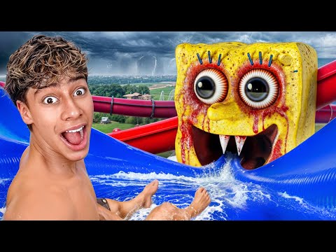 We Tried the SCARIEST Water Slides… BIG MISTAKE!! | The Royalty Family