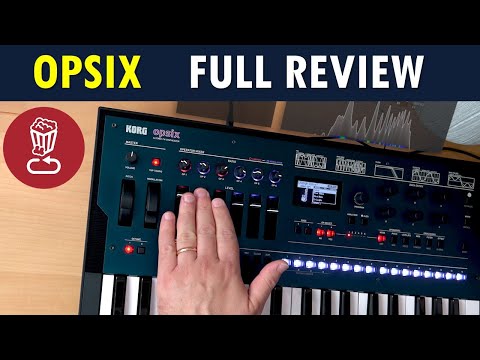 Korg OPSIX Review, tutorial and 10 patch ideas // 250 presets played // FM synthesis explained