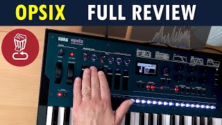 Video thumbnail for Korg OPSIX Review, tutorial and 10 patch ideas // 250 presets played // FM synthesis explained by loopop