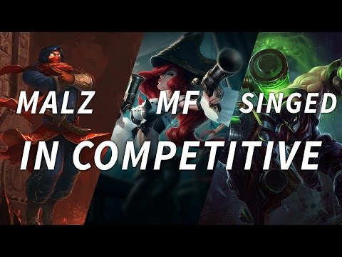 Unusual Champions in Pro Play: Malzahar, Miss Fortune and Singed
