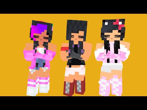 DARLING OHAYO SUPER IDOL DANCE : MINECRAFT ANIMATION | APHMAU  19 - MONSTER SCHOOL