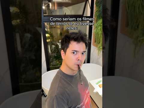 COMO SERIAM OS FILMES DE TERROR SE EU TIVESSE NELES 😹 KKKK