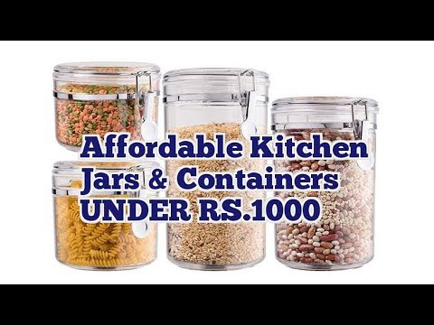 Types of kitchen containers