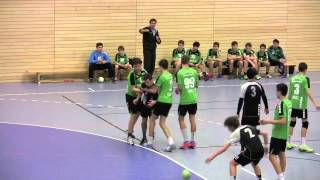preview picture of video 'Bascharage HC Standard handball U17 Luxembourg'