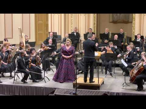 The opening night Lviv Philharmonic Sola, perduta, abbandonata Puccini. Liudmyla Monastyrska 8.28.21