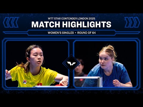 Ng Wing Lam vs Elena Zaharia | WS R64 | #WTTLondon 2025