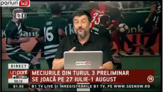 VIDEO UPZ: Asa putem face astazi PROFIT » Europa League, in 11 PARIURI!