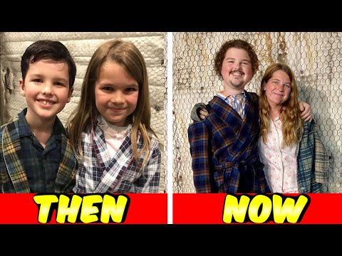 Young Sheldon 🔥 Then And Now