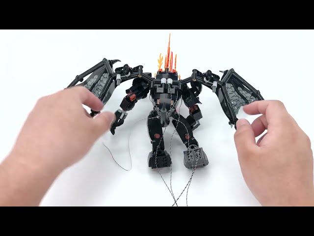 Vídeo relacionado con GEAMENT Kit de Luces LED Compatible con Lego Rincón Entre Libros El Señor de los Anillos Balrog Icons 10367 (Juego Modelo no Incluido)
