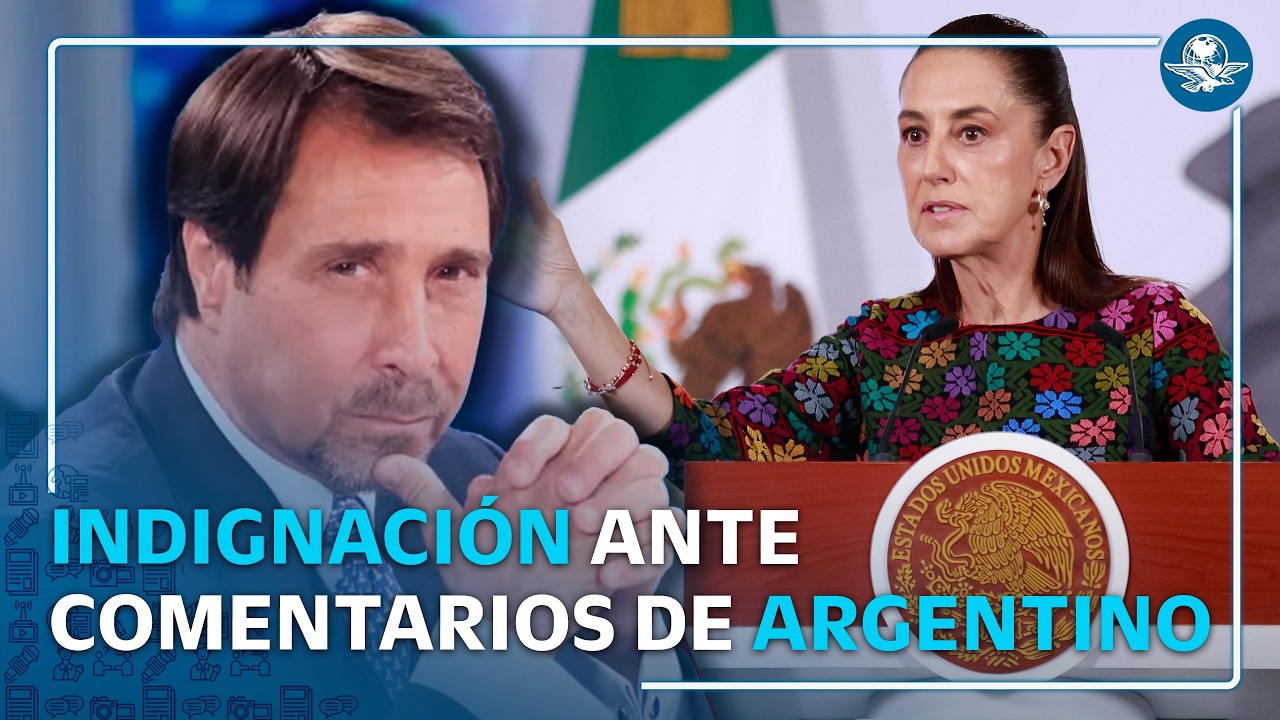 Sheinbaum responde a Eduardo Feinmann por insultos contra los mexicanos