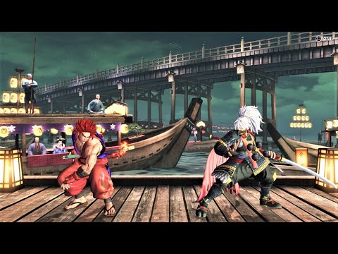 Kazama Kazuki vs Kurama Yashamaru (Hardest AI) - Samurai Shodown