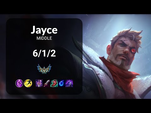 Jayce vs Yone MIDDLE - KR CHALLENGER Patch 14.20