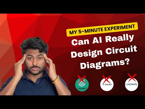 ⚡ Can AI Really Design Circuit Diagrams? My 5-Minute Experiment #Electronics #Electrical #EEE #AI