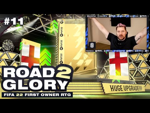 HUGE TEAM UPGRADES!! #FIFA22 First Owner Road To Glory! #11 Ultimate Team