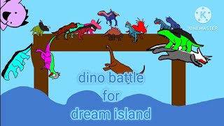 DINOSAUR BATTLE FOR DREAM ISLAND [DBFDI] : EPISODE 1a: Take a dip [bfdi Parody]