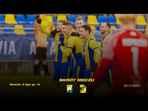 SKRÓT: Avia Świdnik - Naprzód Jędrzejów (29.11.2025 r.)