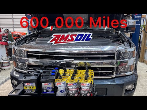 600,000 mile service on my 2019 Silverado 2500HD L5P