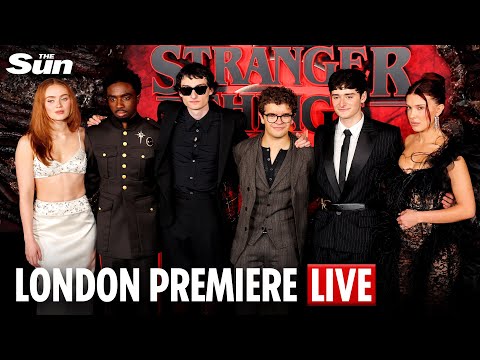 LIVE: Stars arrive for the Stranger Things 5 Volume 1 premiere in London
