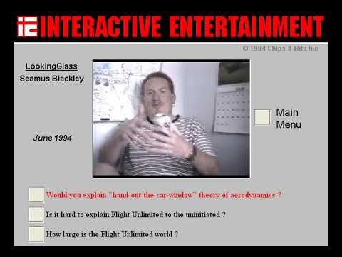 Interview with Seamus Blackley from Looking Glass (1994) from Interactive Entertainment Magazine