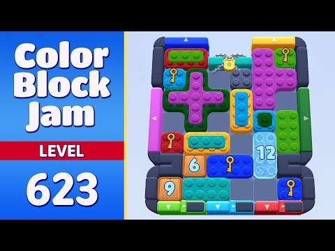 Color Block Jam Level 623 | Every Puzzle Solved! 🎯