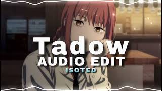 Download lagu Tadow ( Tiktok/remix Virson ) - Masego, FKJ [ Edit Audio ] mp3