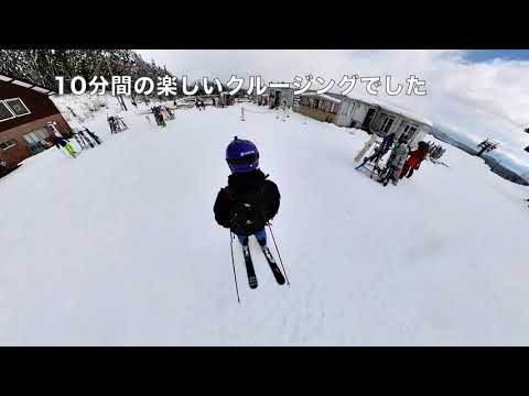 221227 妙高高原 杉ノ原スキー場 トップから駐車場まで