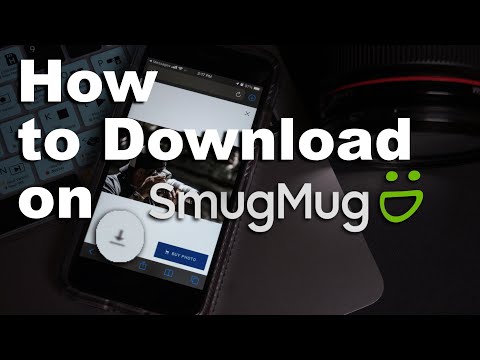 How to Download on Smugmug (on your phone)
