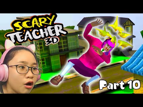 Scary Teacher 3D New Year Festivities - Gameplay Walkthrough Part 10 - Let's Play Scary Teacher 3D!!