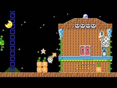 ★Mario Goes Trick-Or-Treating!!★ by ★jm96jm★™ 🍄 Super Mario Maker 2 ✹Switch✹ #bje