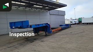 Semi-remorque porte-engins Nooteboom EURO-38-02/L/V 4X0 Extendable425cm 2xSteering à vendre - Image 4 | Autoline SN Semi-remorque porte-engins Nooteboom EURO-38-02/L/V 4X0 Extendable425cm 2xSteering | Image 4 - Autoline