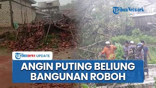 Bangunan Warga Rusak hingga Roboh Buntut Angin Puting Beliung di Pamekasan, Korban Patah Tulang
