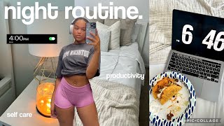 PRODUCTIVE SUMMER NIGHT ROUTINE | gym, shower routine, healthy habit, romanticizing life, journaling