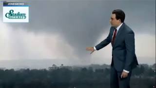 3-28-2020 KAIT Jonesboro Tornado TowerCam Video