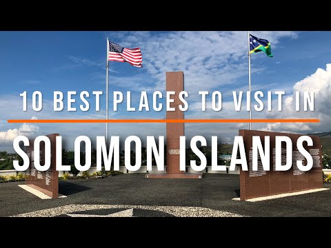 10 Things to Do in Solomon Islands 2022 | Travel Video | Travel Guide | SKY Travel