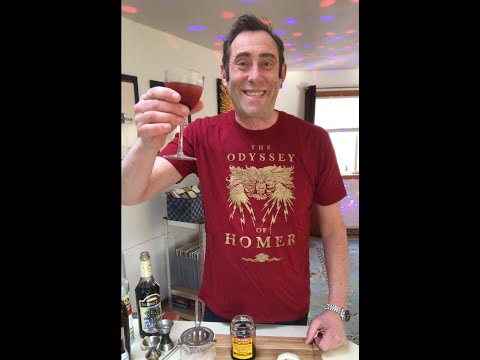 How to make a Greek & Black cocktail